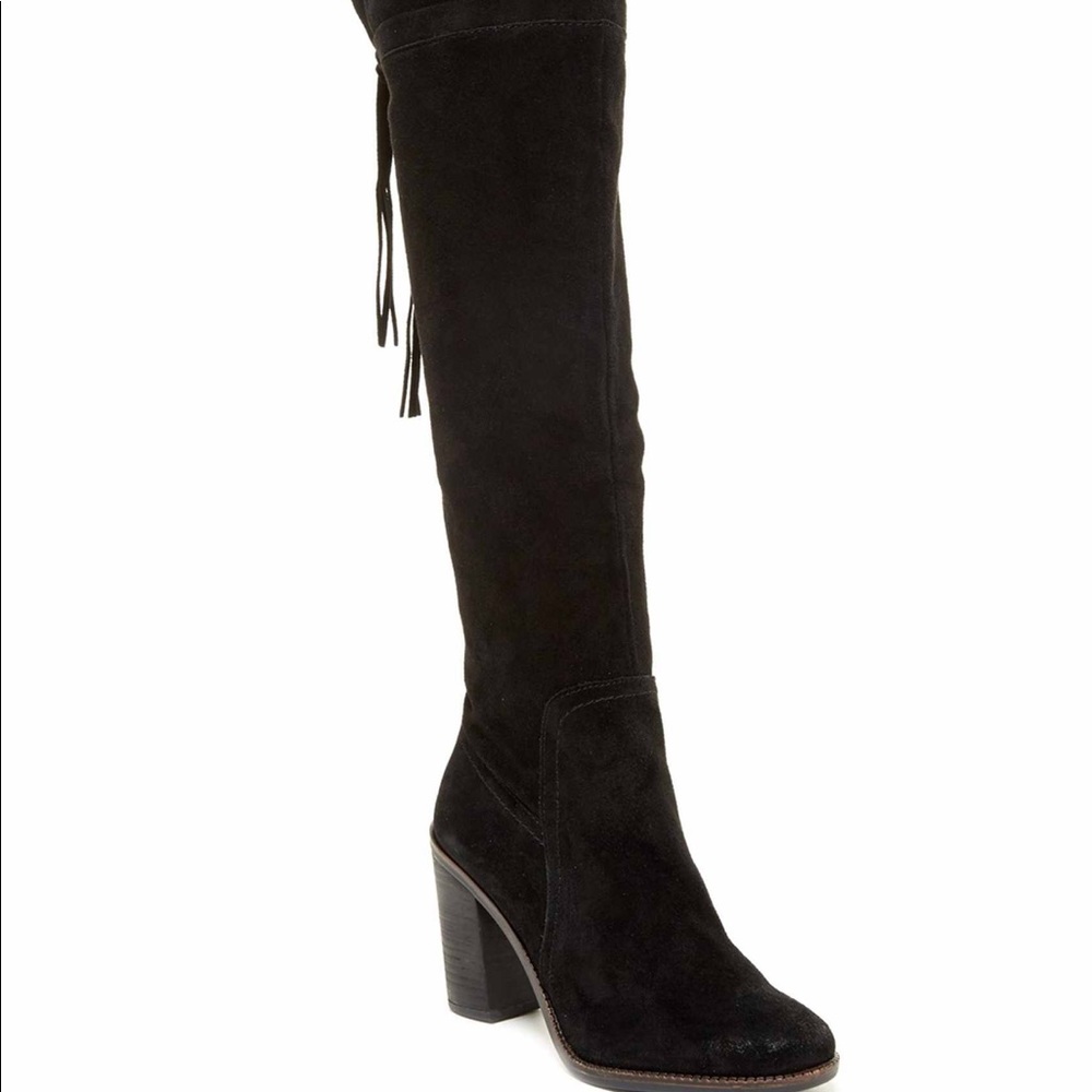 Suede Over the Knee Boot 8.5